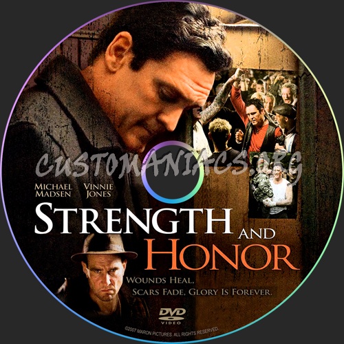 Strength And Honor dvd label