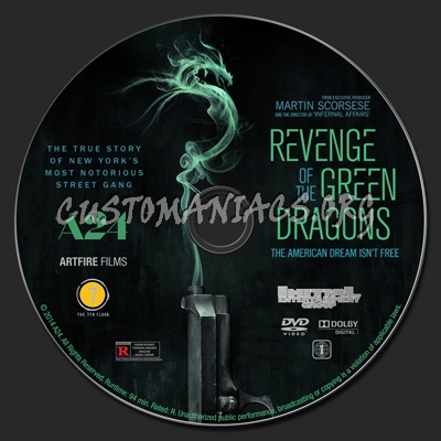 Revenge of the Green Dragons dvd label