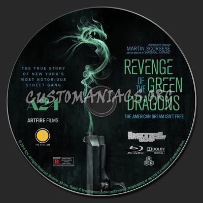 Revenge of the Green Dragons blu-ray label