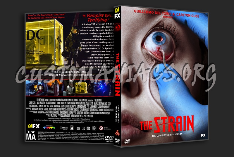 The Strain Season 1 dvd cover