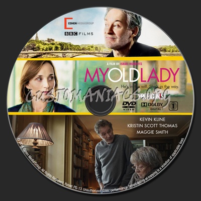 My Old Lady dvd label