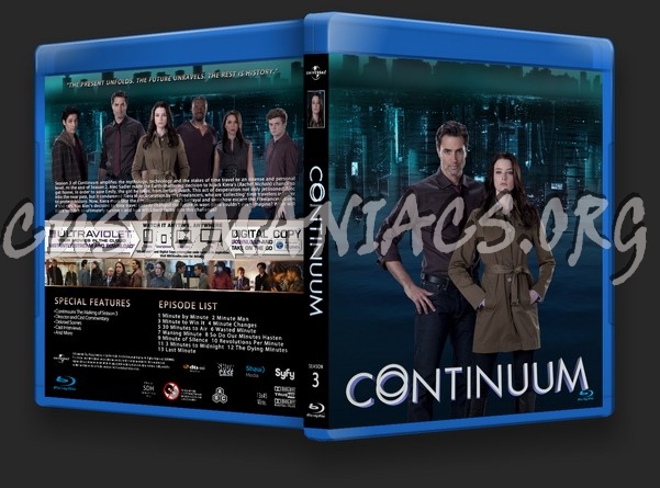 Continuum Season 3 blu-ray cover