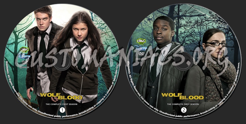 Wolfblood - Season 1 dvd label