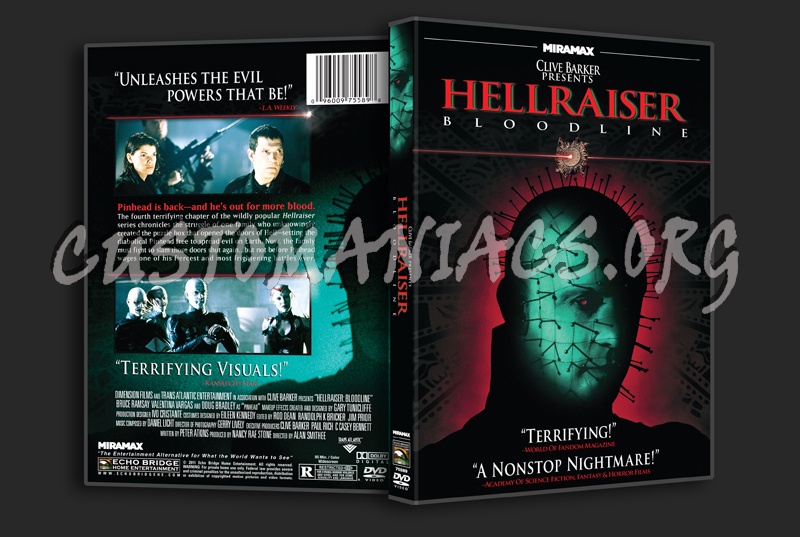 Hellraiser Bloodline dvd cover