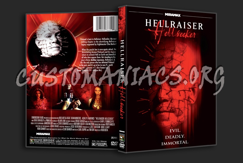 Hellraiser Hellseeker dvd cover