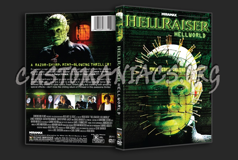Hellraiser Hellworld dvd cover