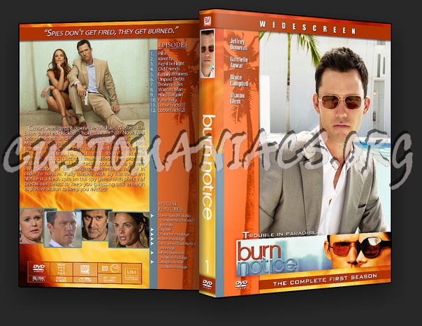 Burn Notice dvd cover