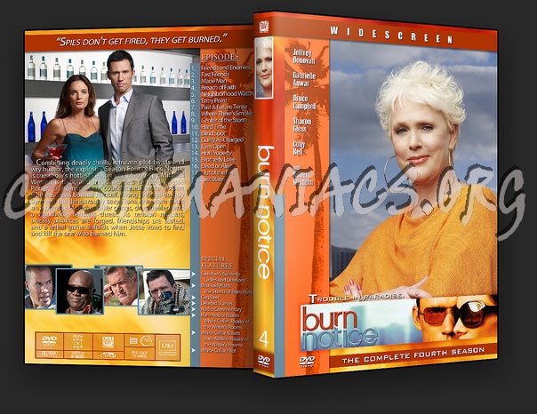 Burn Notice dvd cover