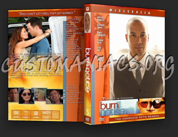 Burn Notice dvd cover