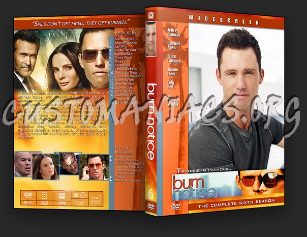 Burn Notice dvd cover