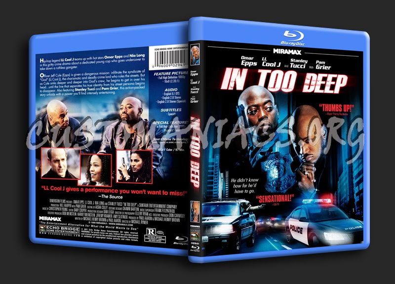 In Too Deep blu-ray cover