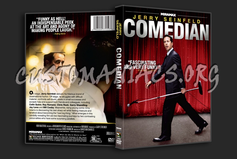Jerry Seinfeld Comedian dvd cover