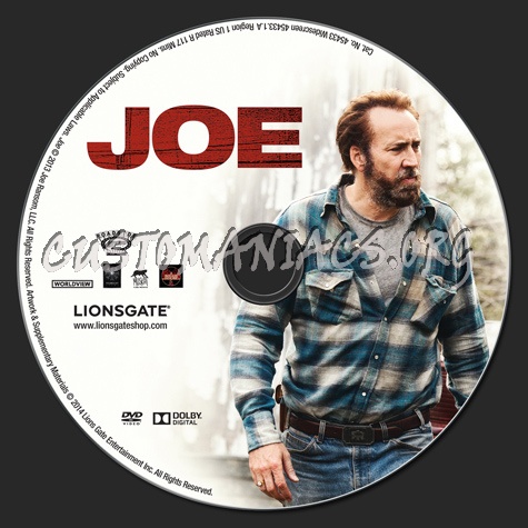 Joe dvd label