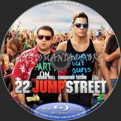 22 Jump Street blu-ray label