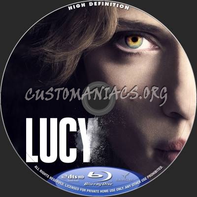 Lucy blu-ray label