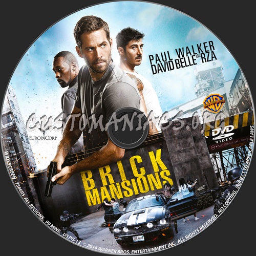 Brick Mansions dvd label