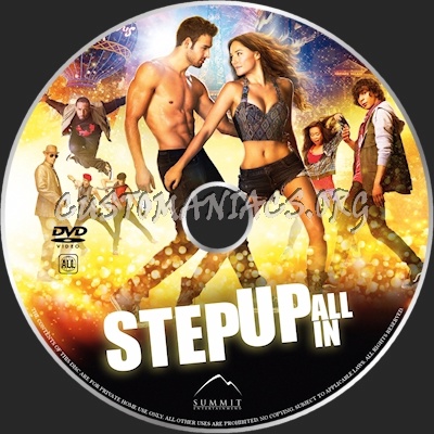 Step Up: All In dvd label