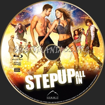 Step Up: All In blu-ray label