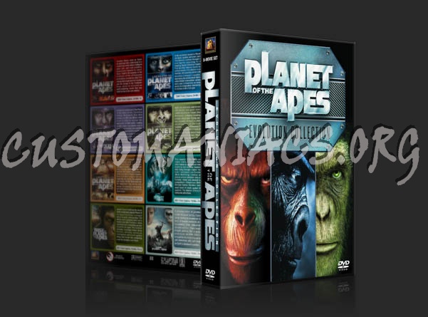 Planet of the Apes Evolution Collection dvd cover