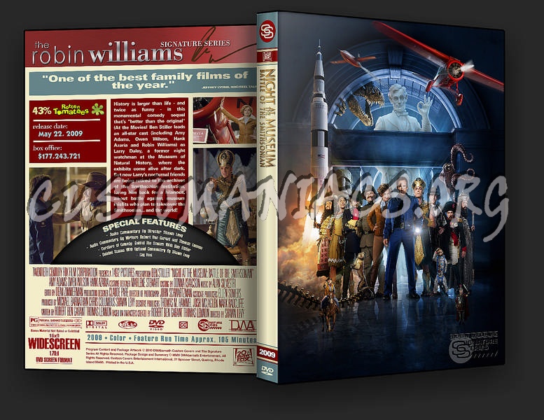 Night at the Museum: Battle of the Smithsonian dvd cover