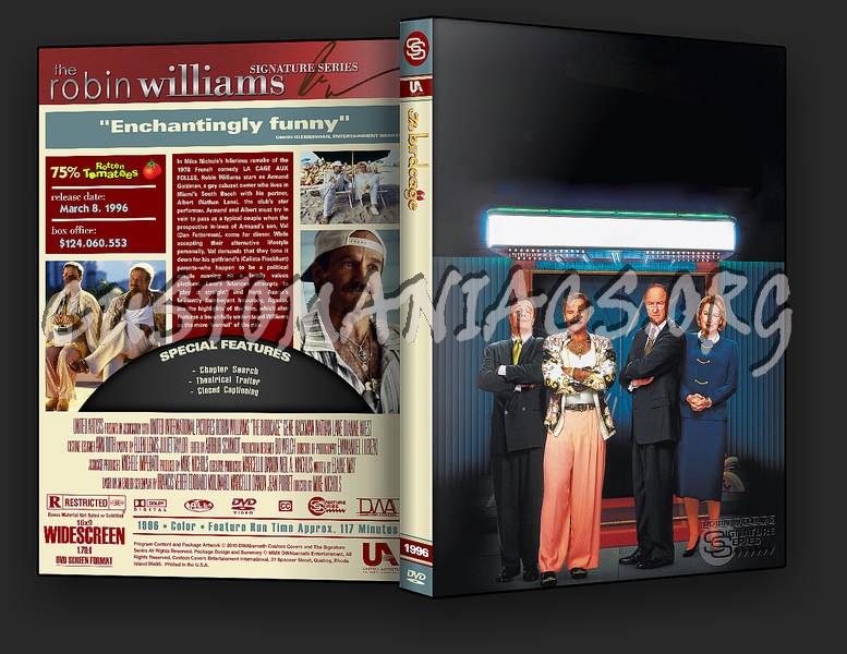 The Birdcage dvd cover