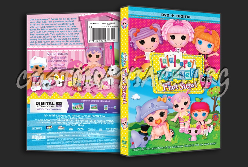 Lalaloopsy Babies First Steps! dvd cover