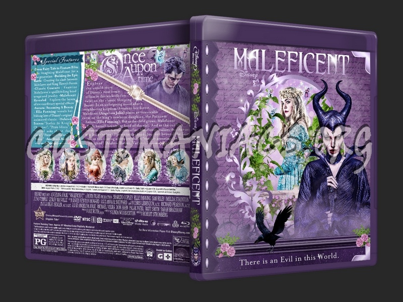 Maleficent blu-ray cover