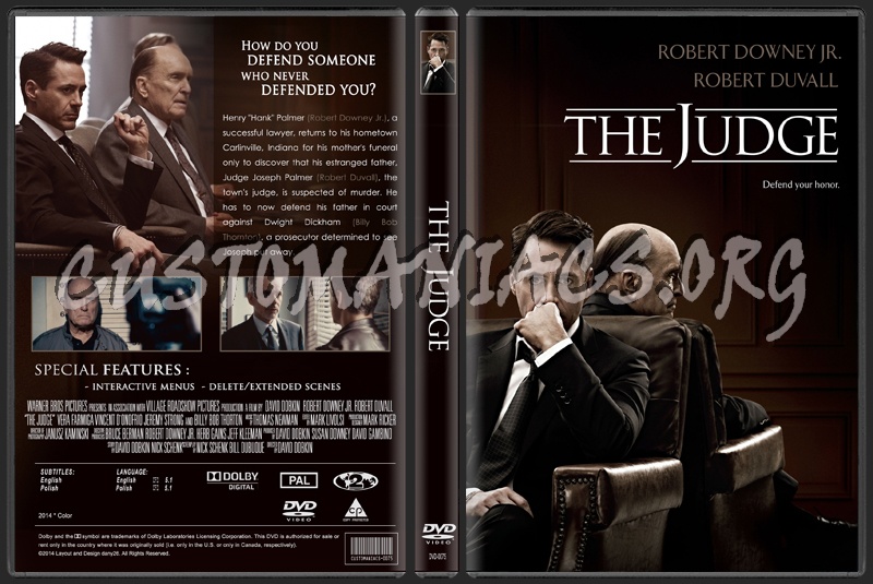 The Judge dvd cover