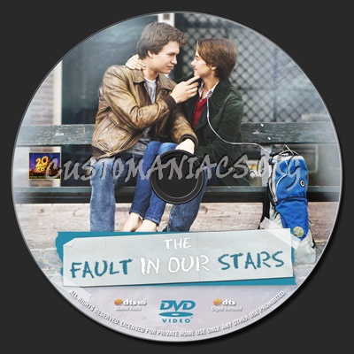 The Fault in Our Stars dvd label