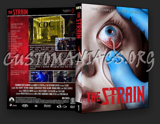 The Strain dvd cover