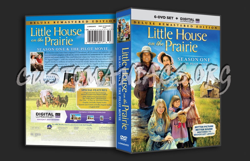 Little House on the Prairie Season 1 dvd cover