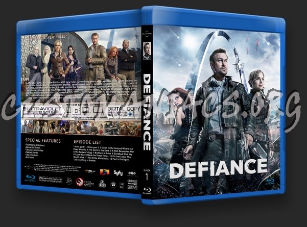 Defiance Season 1 blu-ray cover