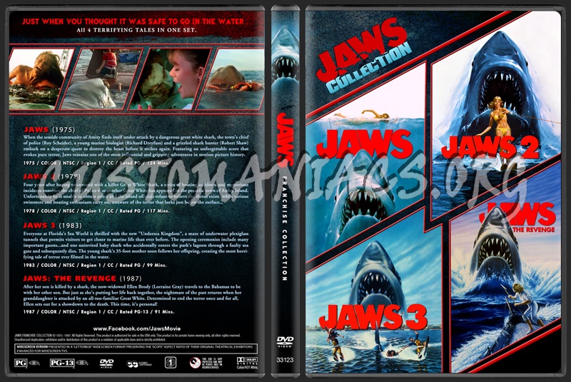 JAWS - Franchise Collection dvd cover