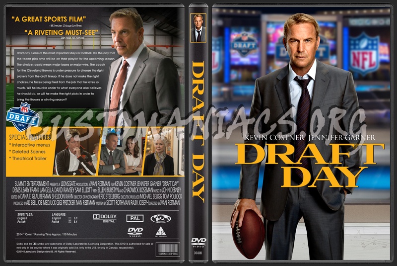 Draft Day dvd cover