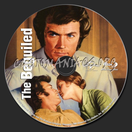 The Beguiled blu-ray label