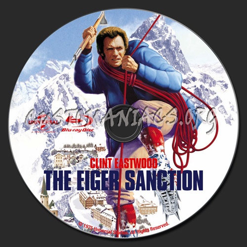 The Eiger Sanction blu-ray label