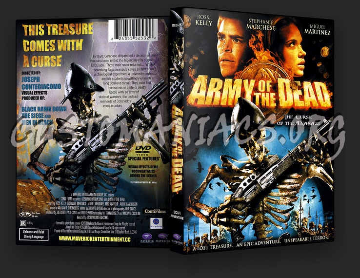 Army of the Dead dvd cover