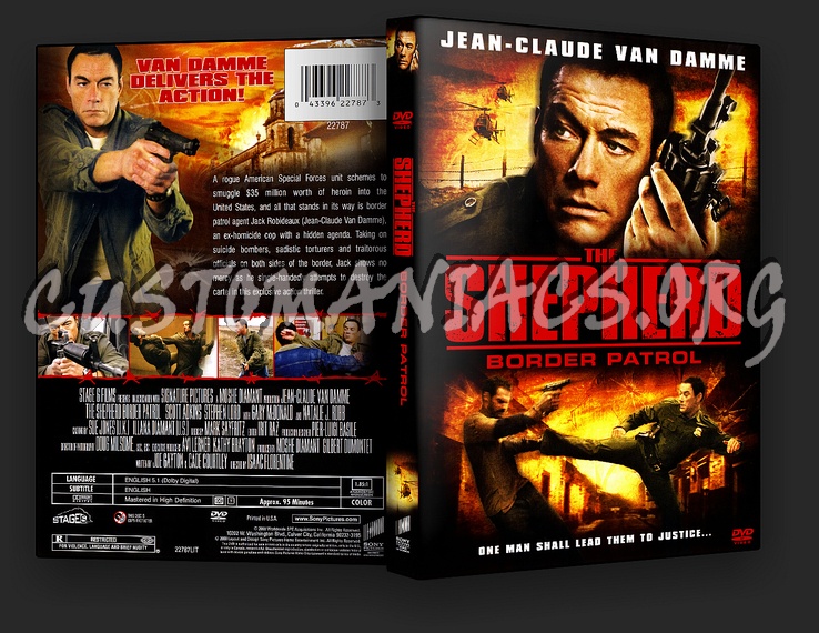 The Shepherd: Border Patrol dvd cover