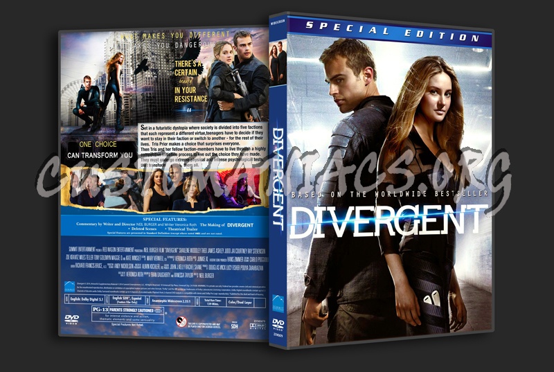 Divergent dvd cover