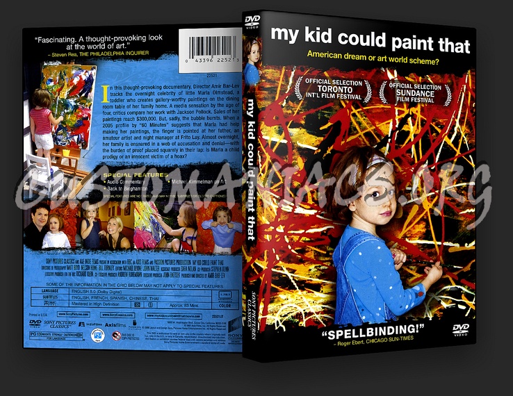 My Kid Could Paint That dvd cover