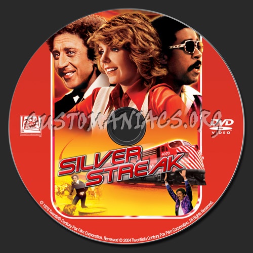 Silver Streak dvd label