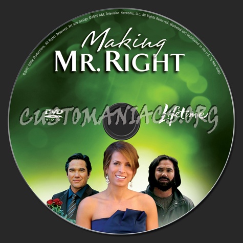 Making Mr Right dvd label