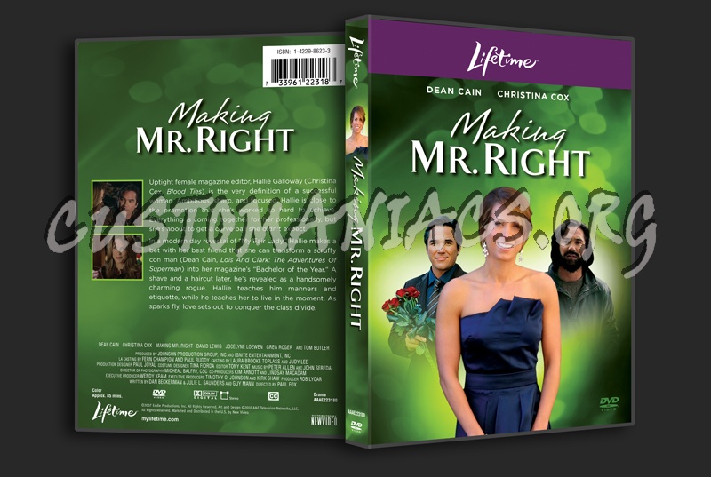 Making Mr Right dvd cover
