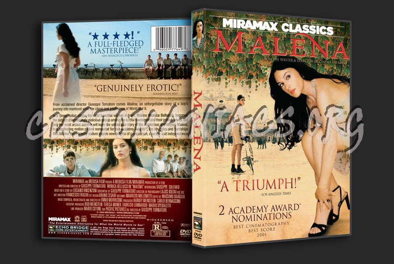 Malena dvd cover