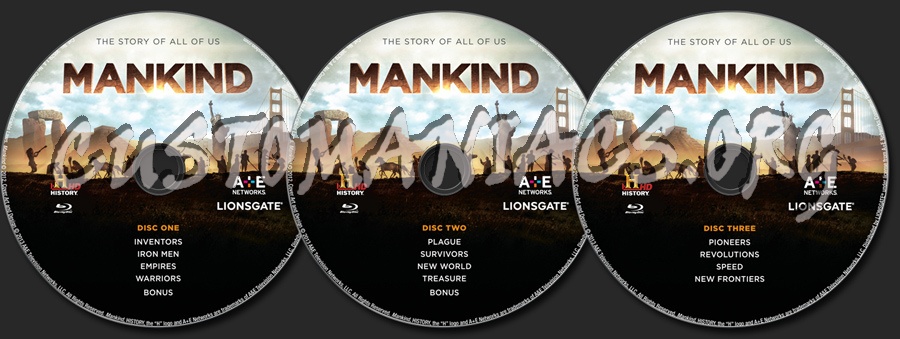 Mankind blu-ray label - DVD Covers & Labels by Customaniacs, id: 214749 ...