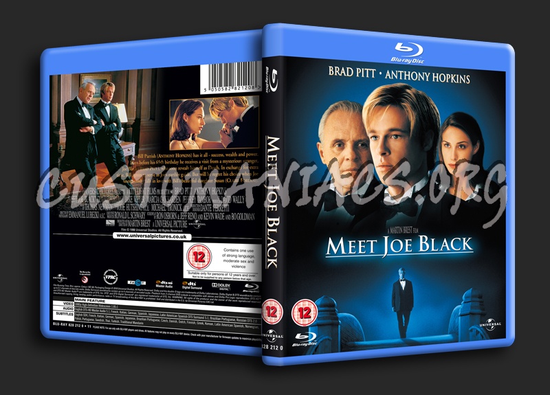 Meet Joe Black blu-ray cover