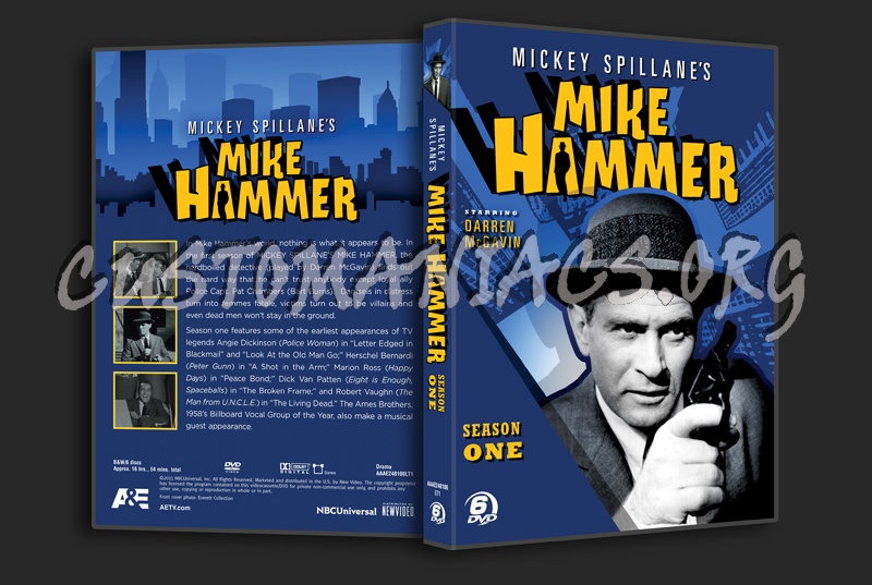 Mike Hammer Season 1 dvd cover