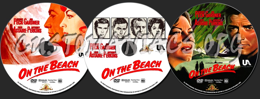 On The Beach dvd label