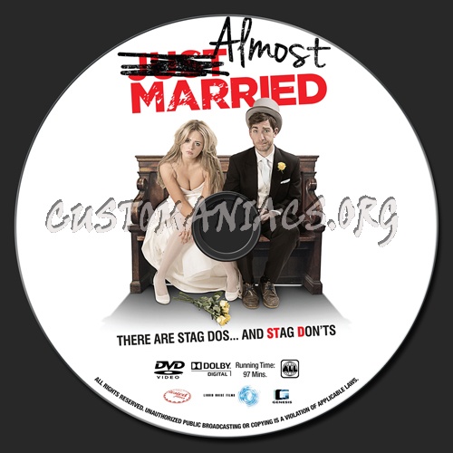 Almost Married dvd label