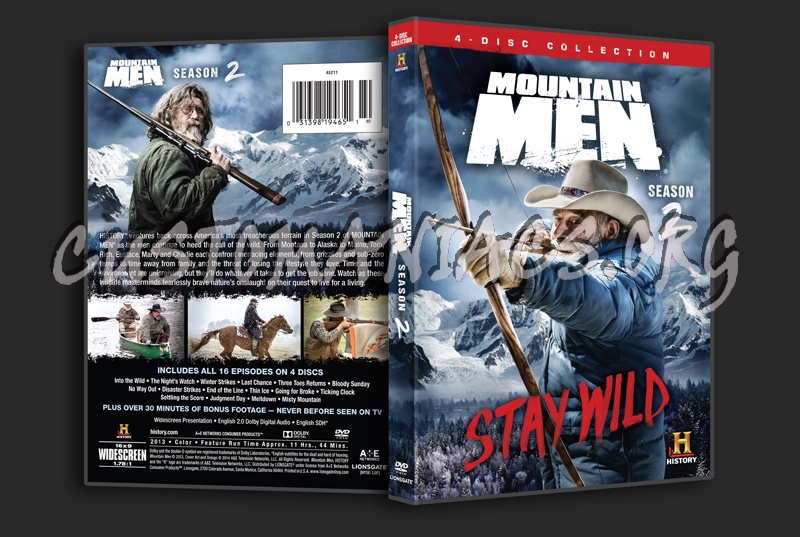 Mountain Men Season 2 dvd cover